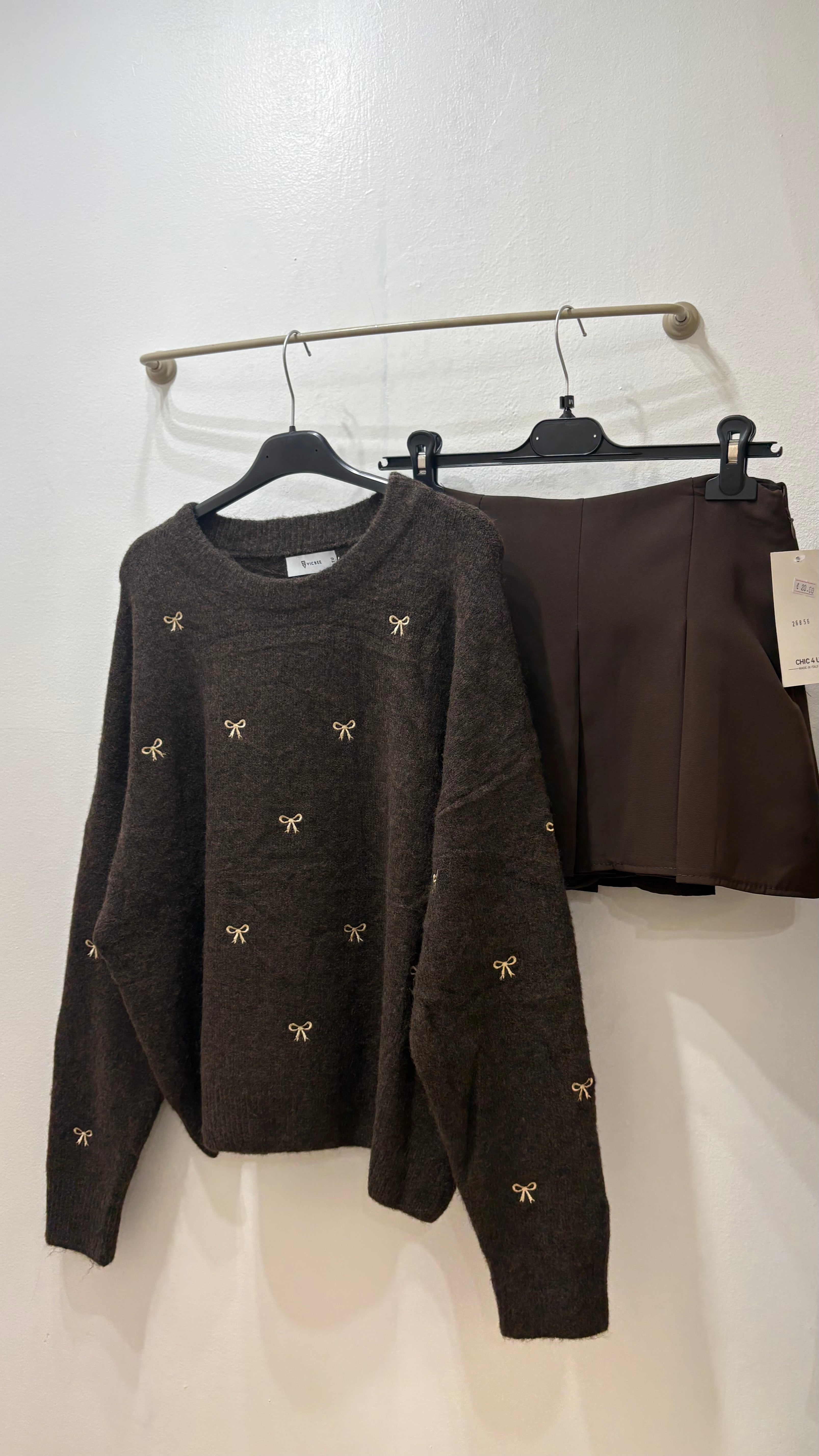 Maglione fiocchi