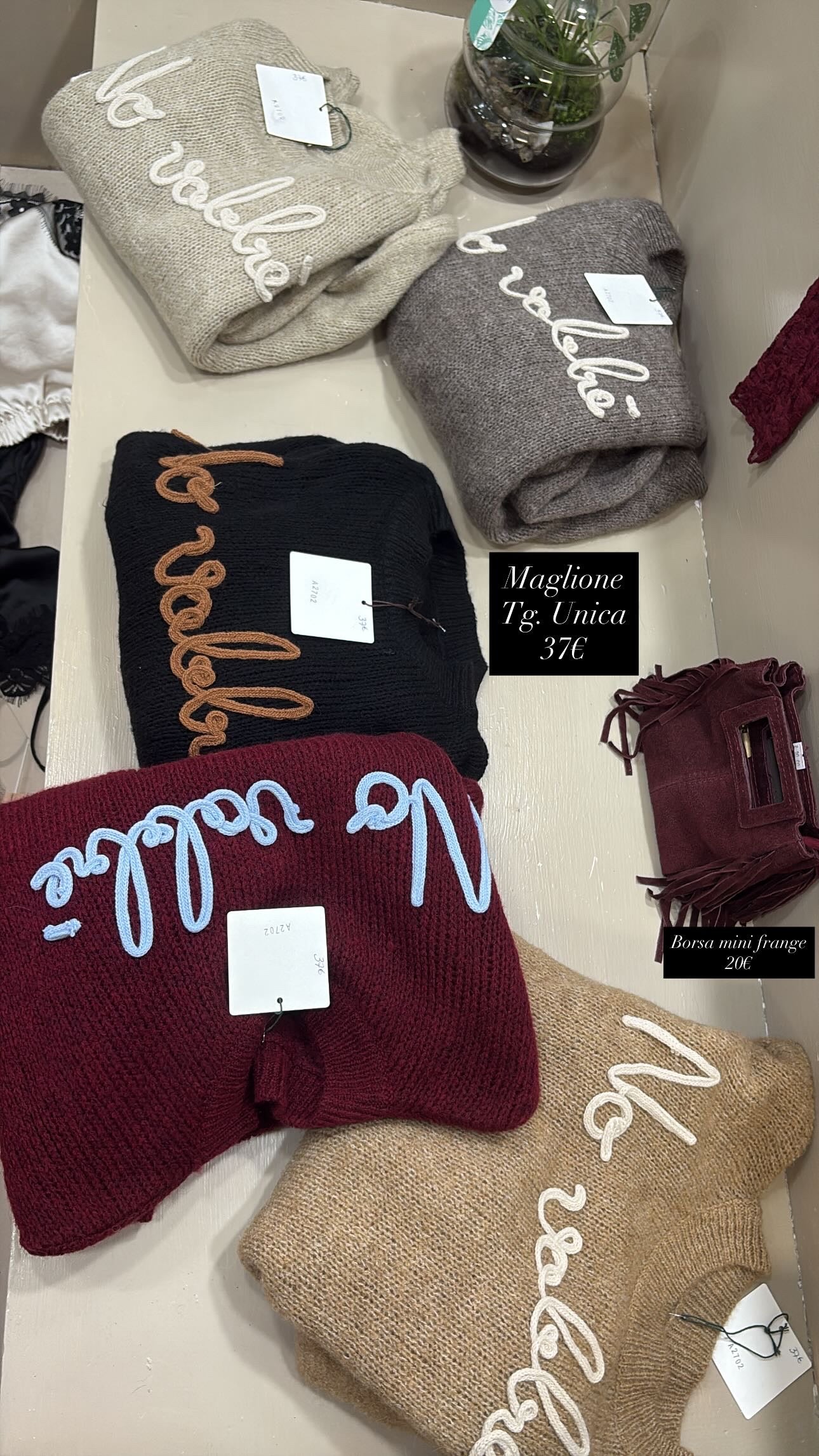 Maglione “ No vabbè “