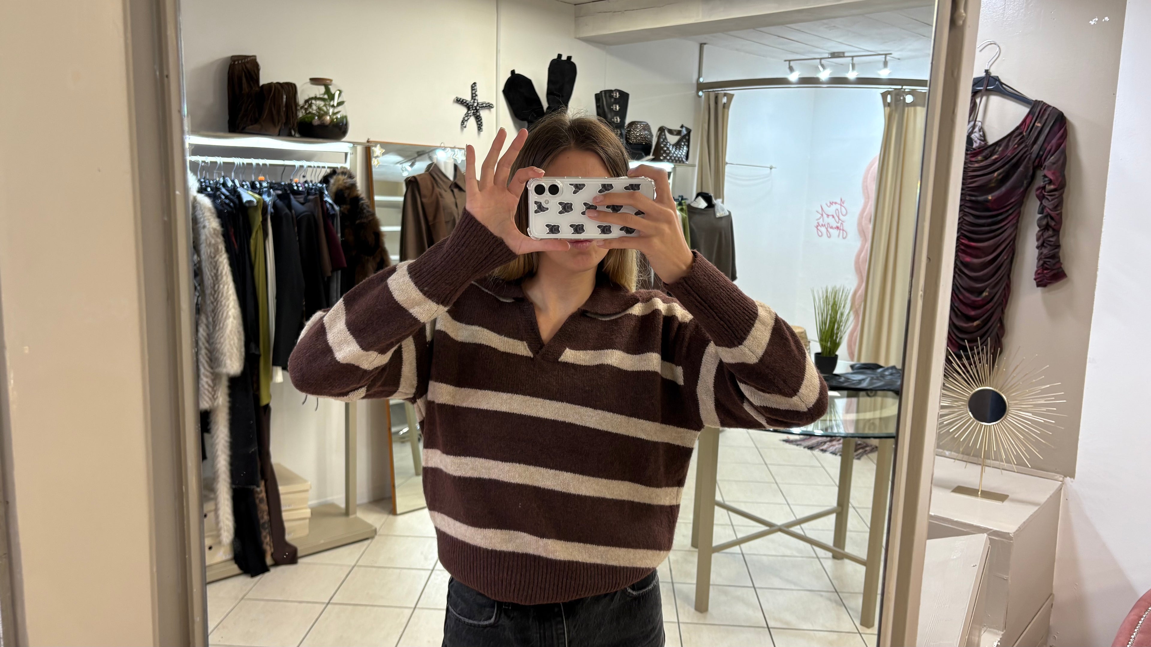 Maglione camicia