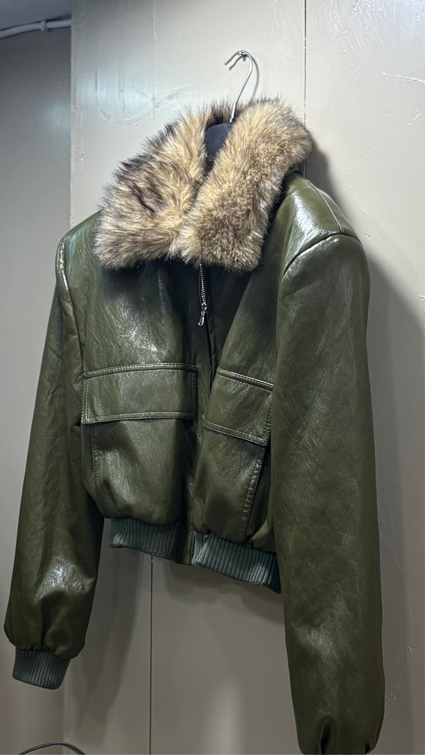 Bomber Eco-Pelle Lumina