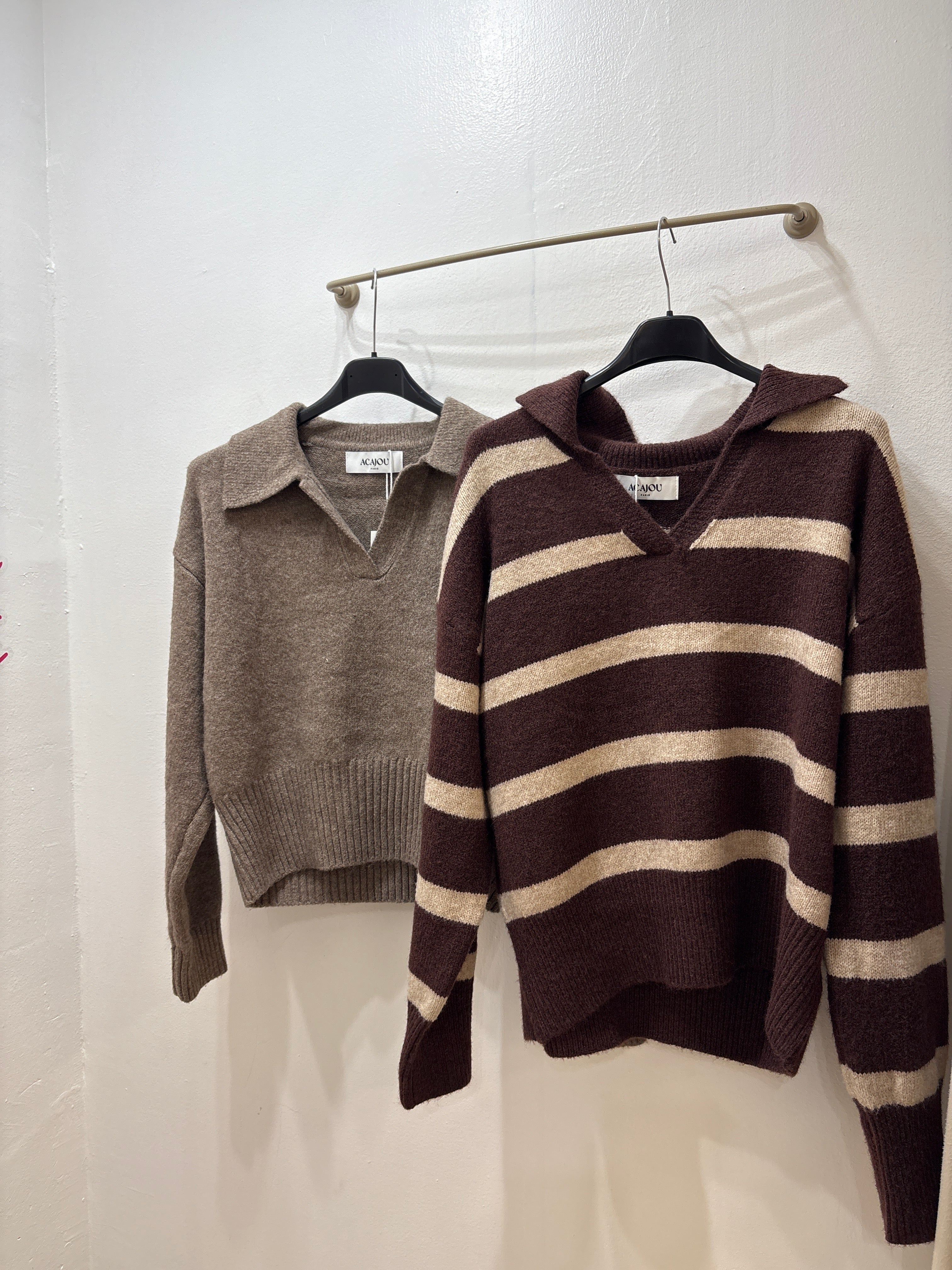Maglione camicia