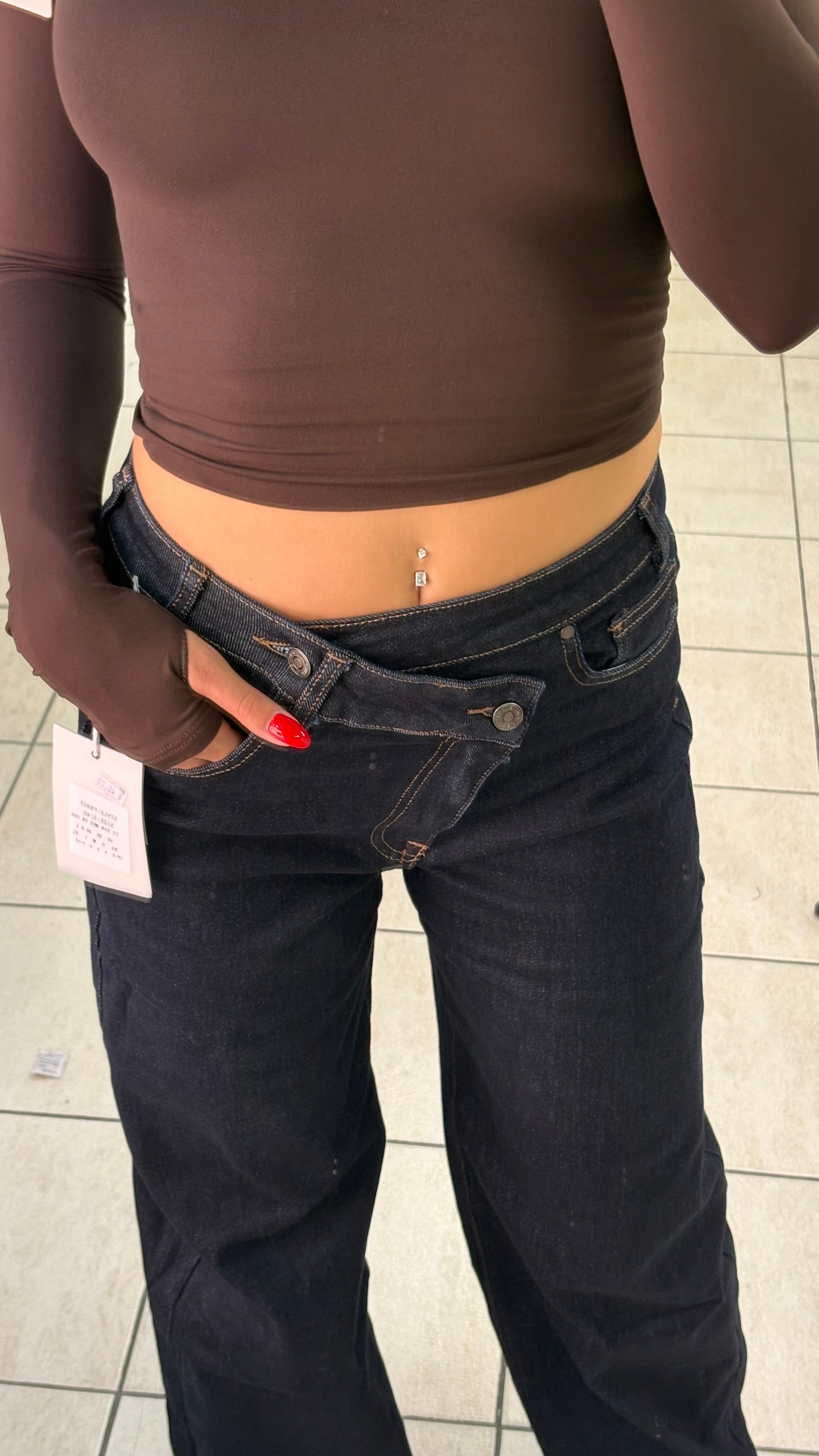 Jeans Asimmetrico