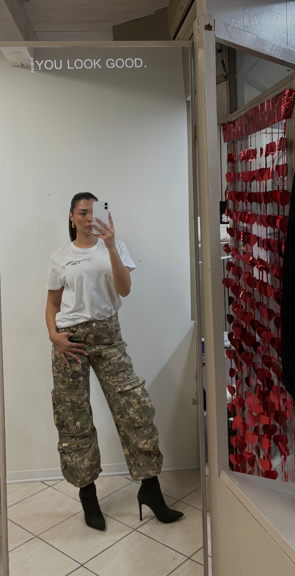 Jeans Cargo Glitter