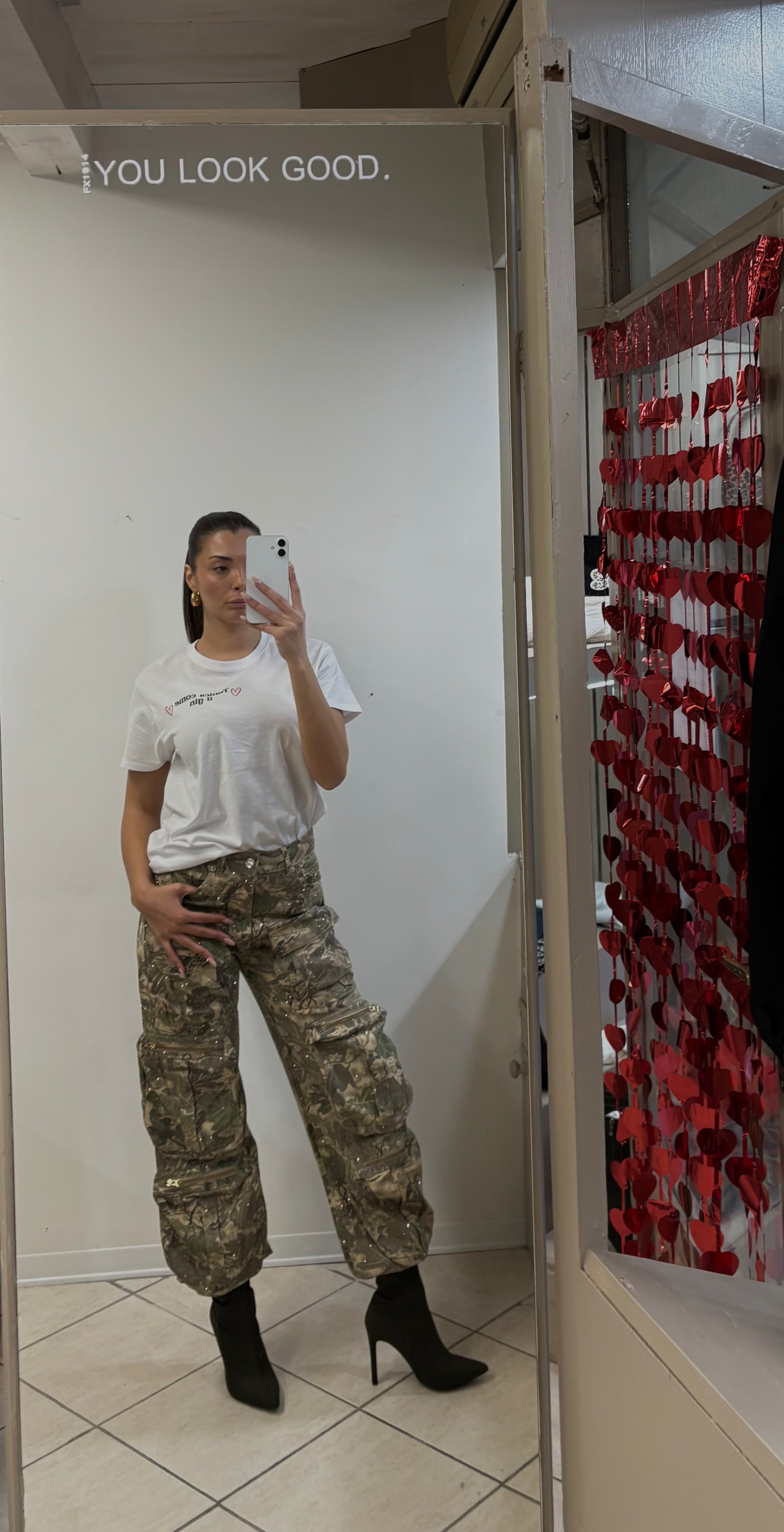 Jeans Cargo Glitter