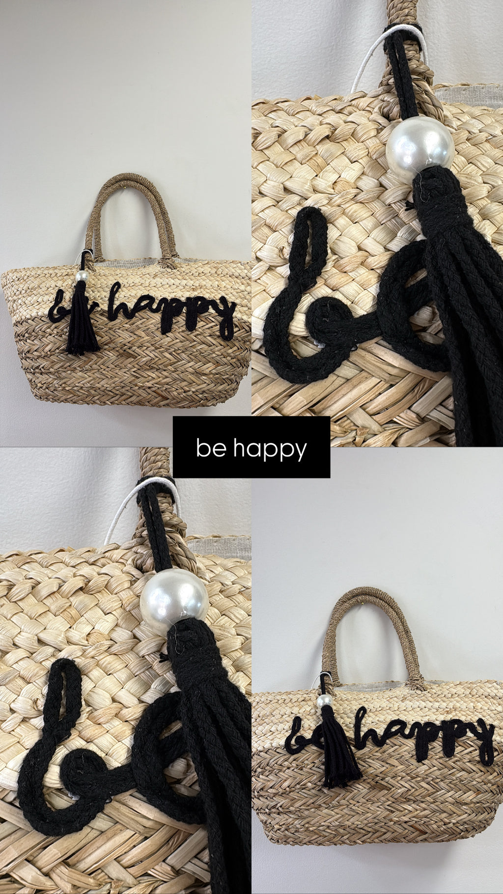 BORSA MARE- PAGLIA