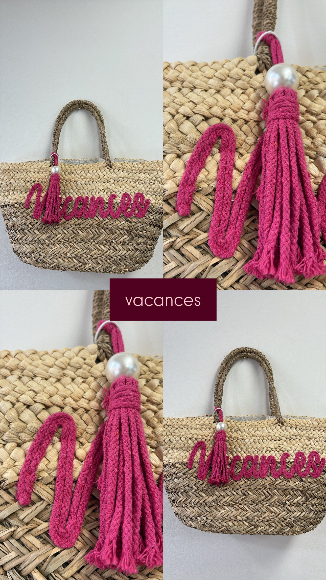 BORSA MARE- PAGLIA