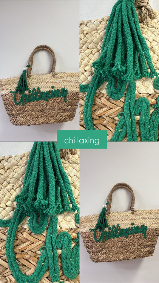 BORSA MARE- PAGLIA