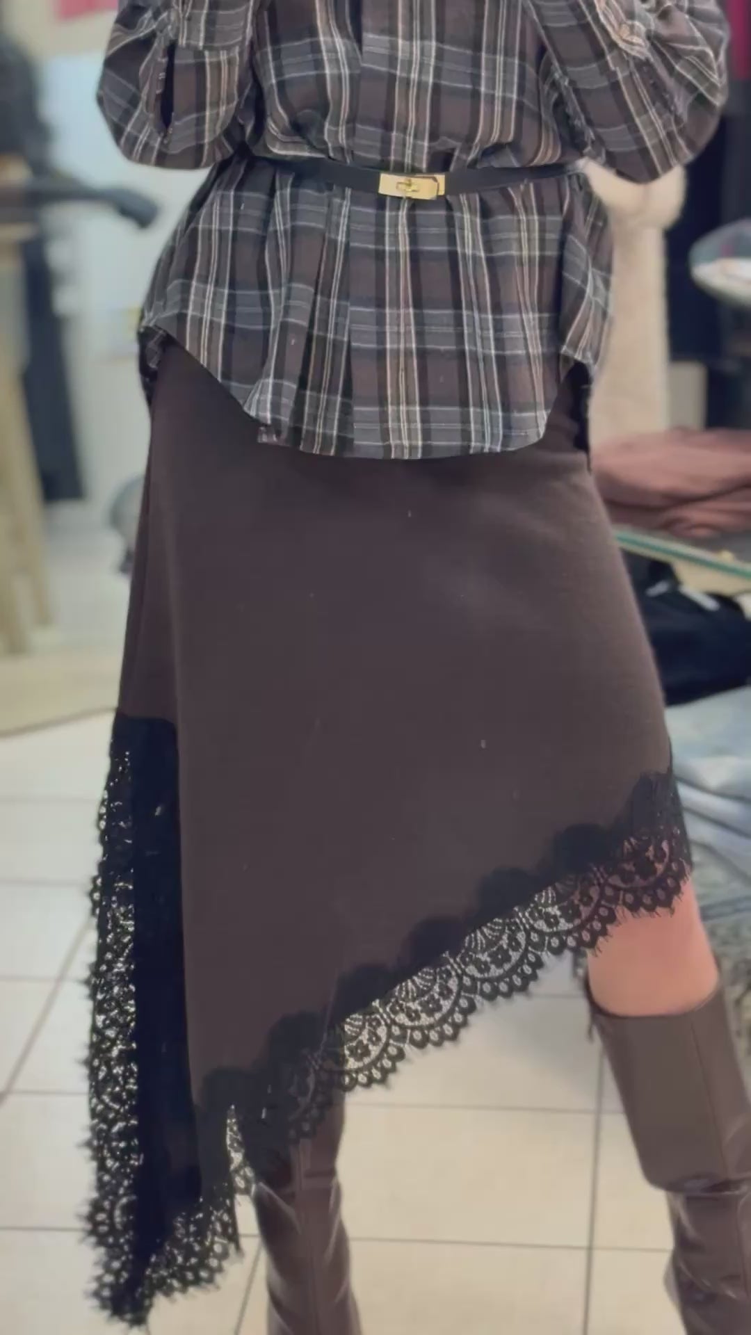 Gonna Asimmetrica Pizzo